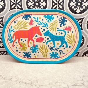 HD Designs Horse & Leopard Platter